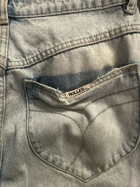 ROLLA'S Light Blue High Rise Relaxed Jeans - Picture 4 of 4